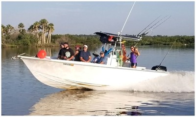 On The Hook Fishing Charter Boat