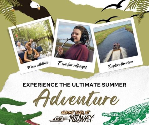 Experience the Ultimate Summer Adventure with Airboat Rides at Midway