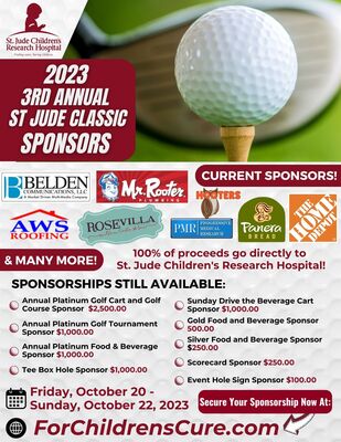 Join the fight against childhood cancer at the 3rd Annual St. Jude Classic!