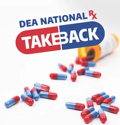 Dispose of Unused Meds: National Take Back Day, October 28.