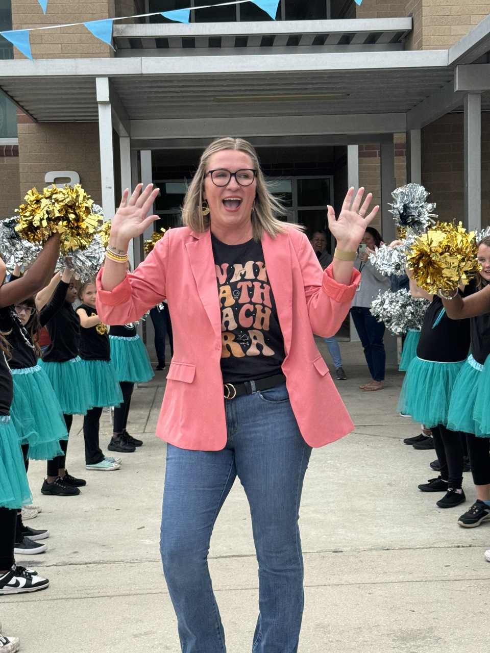 Teacher of the Year Handed Keys to a New Car