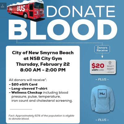 Donate Blood on February 22 - Blood Donations at a 20-Year Low