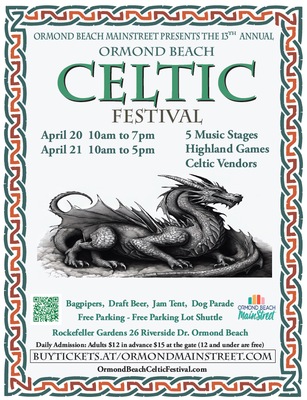 13th Annual Ormond Beach Celtic Festival this Weekend