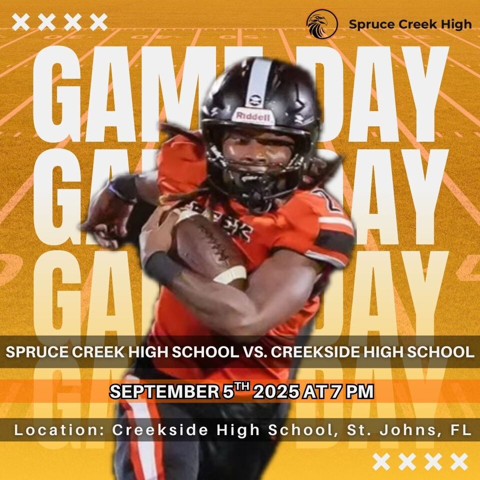 Spruce Creek High School vs Creekside High School Men's Varsity Football