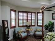 Tropical View Plantation Shutters