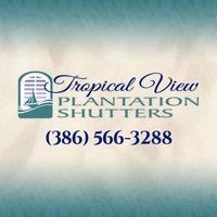 Tropical View Plantation Shutters